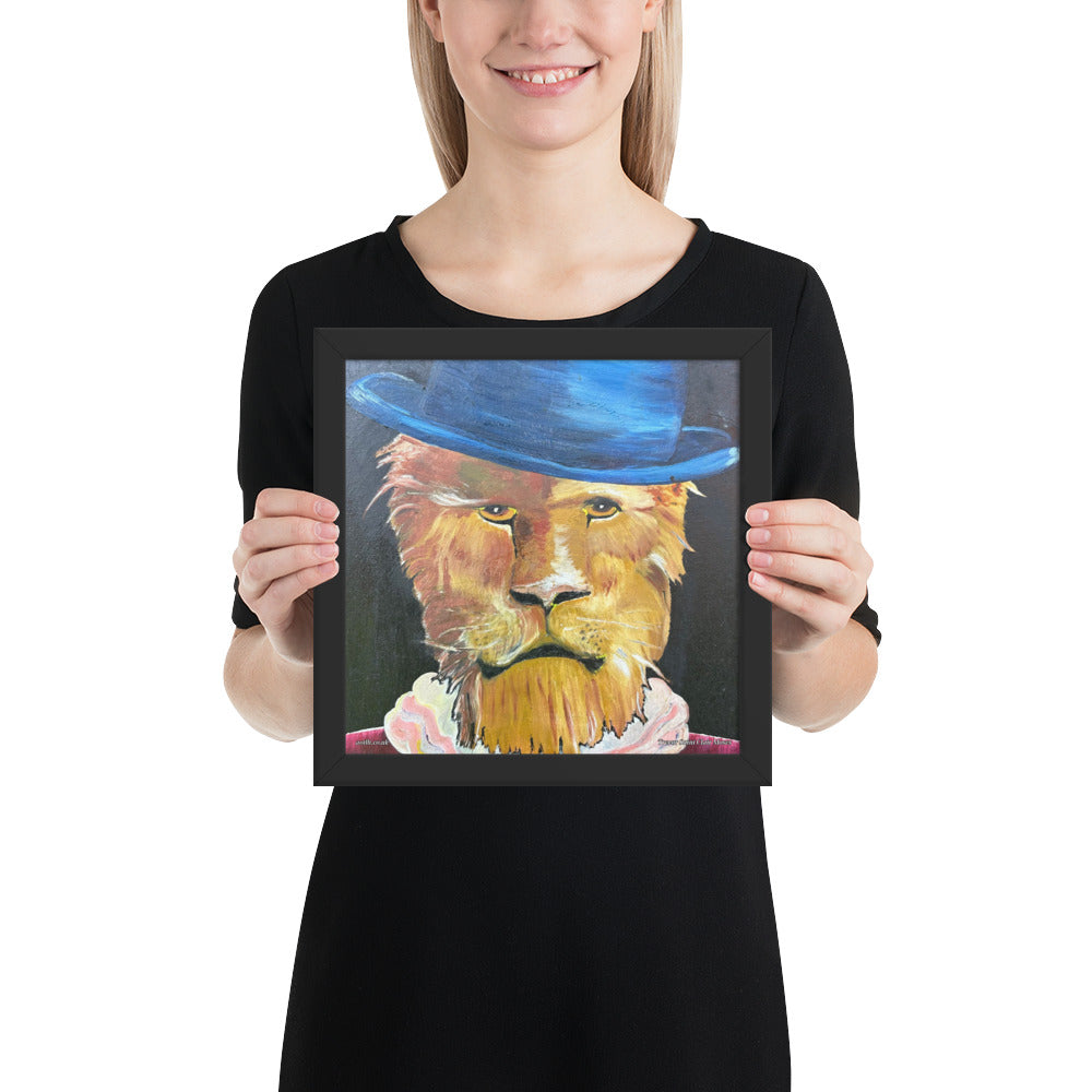 The Lion Man Framed Print