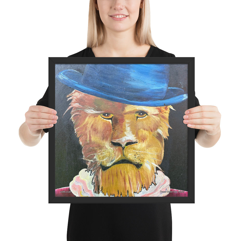 The Lion Man Framed Print