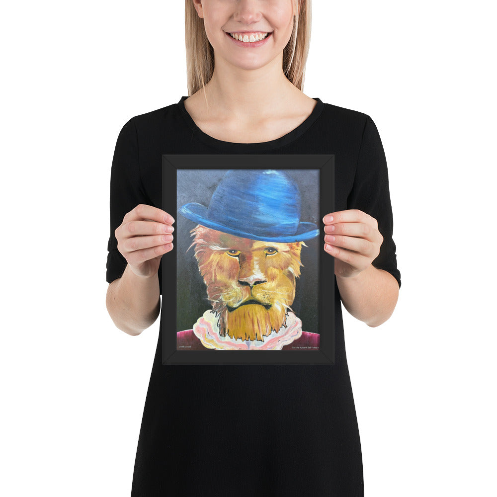 The Lion Man Framed Print